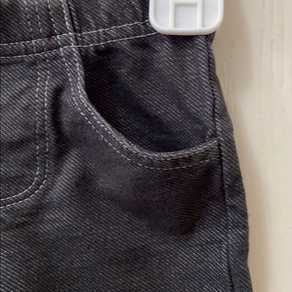 3/$20 Black Baby Girl Jeggings with Pockets - Picture 3 of 6